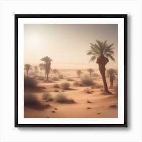 Desert Landscape - Desert Stock Videos & Royalty-Free Footage 16 Art Print