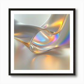 Abstract Wave Flow Art Print