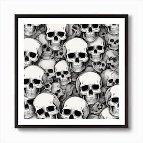 Skulls 11 Art Print