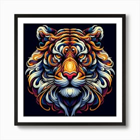 Wild Animal Illustration 300 Art Print