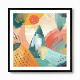 Abstract Painting 103 Art Print