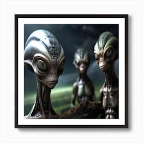 Aliens Art Print