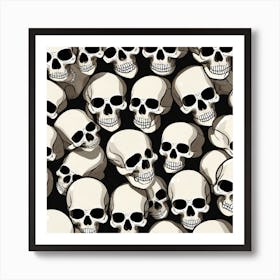 Skulls 3 Art Print