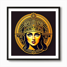 Egyptian Goddess 2 Art Print