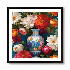 Chinese Vase 1 Art Print