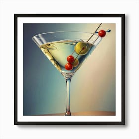 Martini 13 Art Print