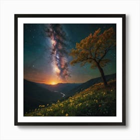 Milky Way Art Print