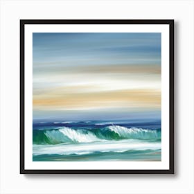 Waves On The Horizon Art Print Art Print Painti Art Print