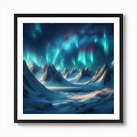 Aurora Borealis 3 Art Print