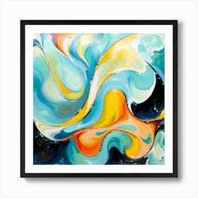 Abstract Painting 2 Art Print