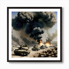 Iraq War 7 Art Print