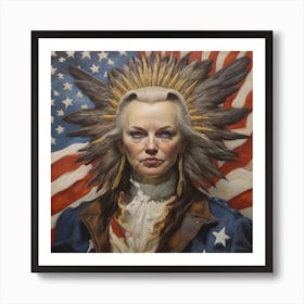 'American Woman' Art Print