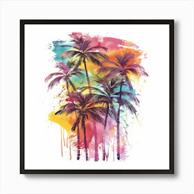 Palm Trees 38 Art Print