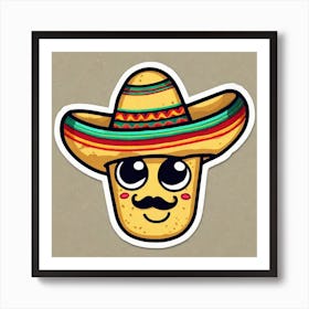 Mexican Hat 14 Art Print