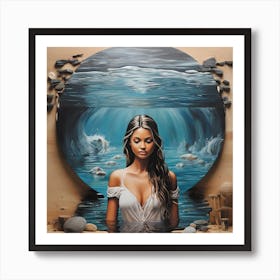 'The Ocean' Art Print