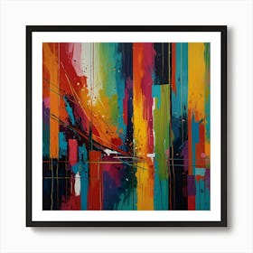 Abstract Painting 371 Art Print