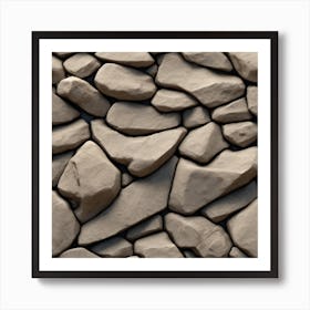 Stone Wall 82 Art Print