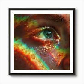 Rainbow Eye 1 Poster