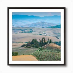 San Quirico D Orcia Art Print