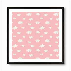 Pink Daisy Art Print