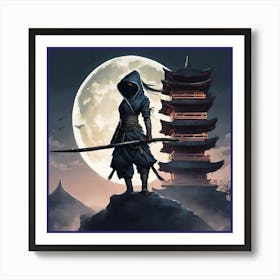 Samurai Warrior Art Print