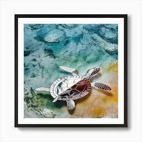 Sea Turtle Art Print