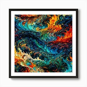 Abstract Painting 15 Art Print