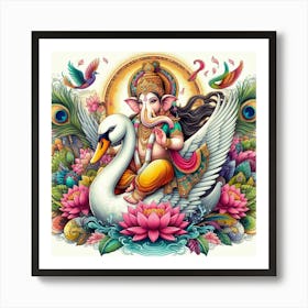 Ganesha 5 Art Print