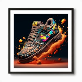 Nike Air Force 1 5 Art Print