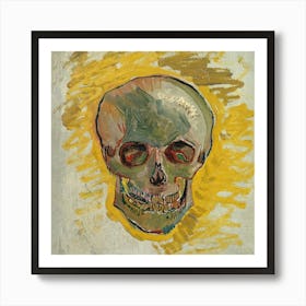 Van Gogh S Skull (1887), Vincent Van Gogh Art Print