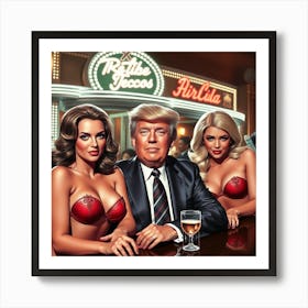 Donald Trump 3 Art Print