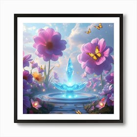 Fairy Garden Art Print