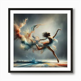 Ballet Dancer pro Art Print