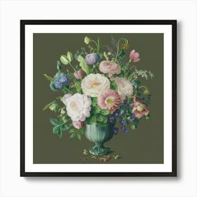 Flowers In A Vase 2 Art Print