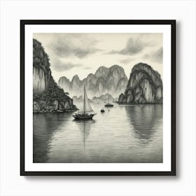 Ha Long Bay Art Print