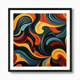 Abstract Background 366 Art Print