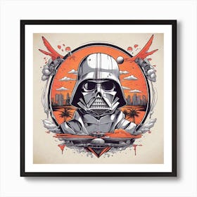 Darth Vader 4 Art Print