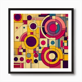 Architecture Geometry Art Print