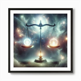 Balance Scales Art Print