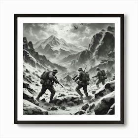 Ww2 soldiers Art Print