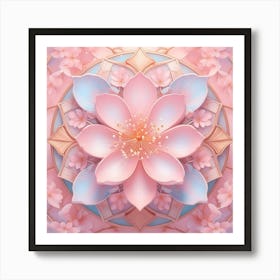 Lotus Flower Art Print