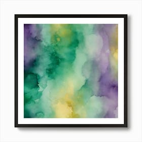 Watercolor Background Art Print