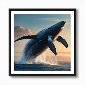 Humpback Whale 6 Art Print