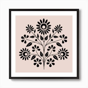 Floral Design Art Print