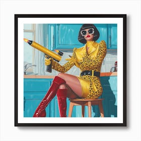 Pulp Fiction by Metapix.Art Art Print