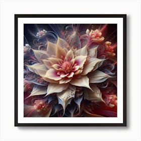 Lotus Flower 1 Art Print