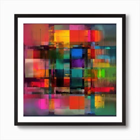 Abstract Painting 175 Art Print