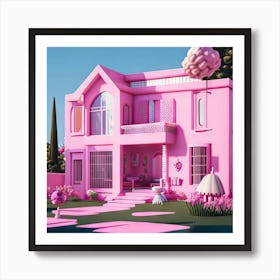 Barbie Dream House (59) Art Print