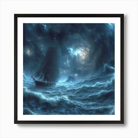 Stormy Seas Art Print