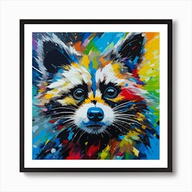 rocket racoon Art Print